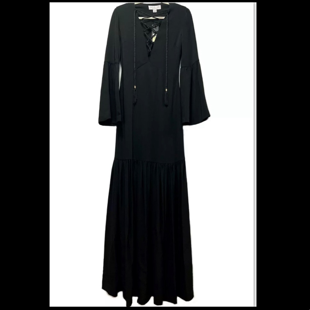 Rachel Zoe Mermaid Black Evening Gown, Size 4, NWT